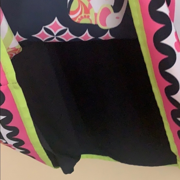 Crown&Ivy Elephant Print Sheath Dress,Navy-Pink ,4 - Picture 11 of 14